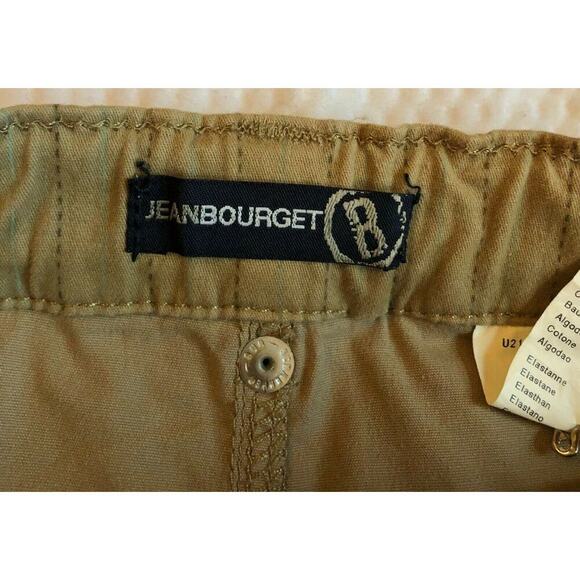 Jeanbourget Girls Pin Stripe Tan Skirt Size 8 - Picture 5 of 7